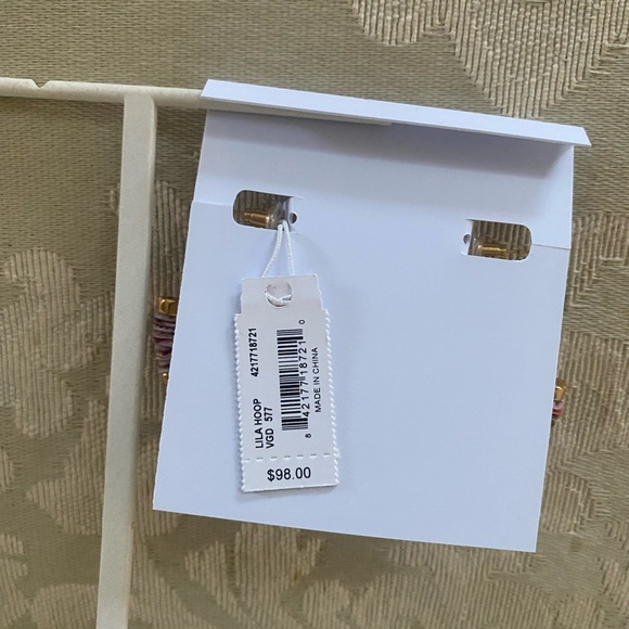 Kendra Scott Lila Hoop NWT - Picture 6 of 8